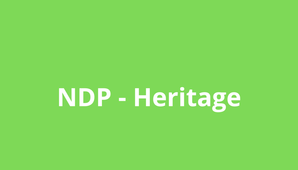 NDP Heritage